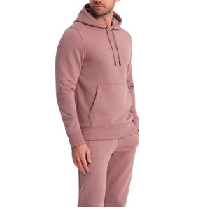 เสื้อฮู้ดดี้ผู้ชายคุณภาพสูง ผลิตจากผ้าฝ้ายฟลีซพรีเมียม ทรงโอเวอร์ไซส์ สวมใส่สบาย สไตล์ลำลอง แฟชั่นสตรีทแวร์ - Product Image 1