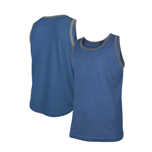 Wholesales Price Logo Custom Men's Summer Casual Cotton Vest GYM Fitness Sleeveless t-shirt <b>Running</b> Stringers Men Tank Top - Product Image 1