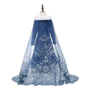 Vestido de Princesa Elsa Reina de la Nieve para Niñas - Product Image 2