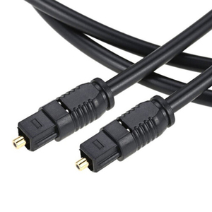 LCB-87 noir 1.5m câble Audio TOSLINK mâle TOSLINK mâle conducteur en cuivre pur fibre optique veste en Nylon prise Audio 3.5mm - Product Image 3