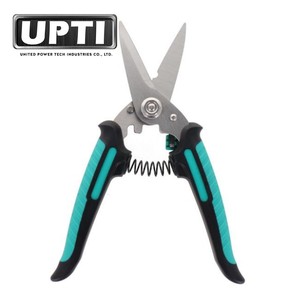 Taiwan Made High Quality Professional DIY <b>Tools</b> 185mm Multi-Functional Heavy Duty <b>Ratchet</b> Scissors Blades Rubber Plastic - Product Image 5