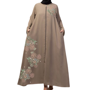 2024 última nueva ropa de mujer llegada Kimono Abaya diseñador con diferentes motivos tipo Kimono islámico Abaya mujeres musulmanas usan Abaya - Product Image 2