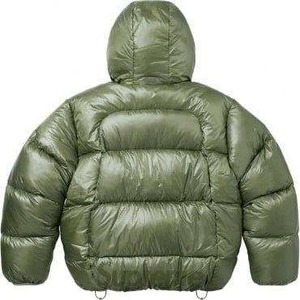 2025-26, ropa de calle de calidad superior, chaqueta acolchada elástica informal de invierno de poliéster personalizada para hombre, abrigo de burbujas con capucha de dos tonos para hombre - Product Image 6