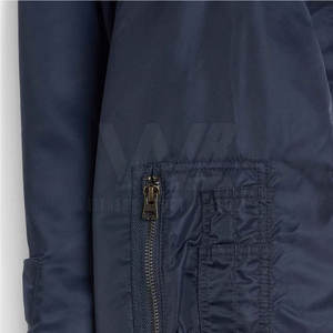 El último diseño de encargo de los hombres chaqueta de bombardero 2025 chaqueta de bombardero al por mayor para los hombres - Product Image 6