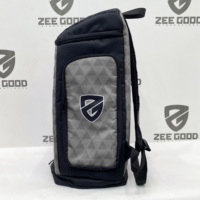 Mochila de Nailon Zee Good de 30-40L con Patrón Geométrico, Cierre de Cremallera, Unisex, para Gimnasio, Estilo Casual, Compartimento Interior Duradero