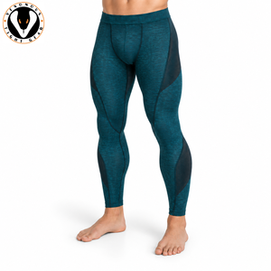 Leggings pour hommes de haute qualité, dotés d'un tissu extensible doux, d'un ajustement sûr et d'une mobilité confortable pour l'entraînement et les exercices quotidiens. - Product Image 3