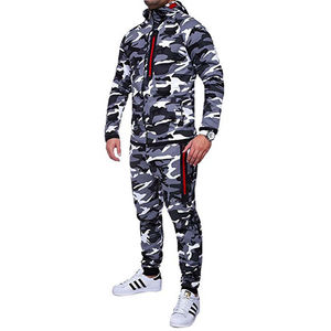 Survêtement unisexe à capuche pour sports d'hiver et streetwear - Tissu polaire 100% coton respirant et à séchage rapide, personnalisable - Product Image 5