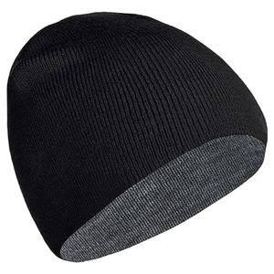 Gorro para hombre y mujer, gorro de punto con puños, gorros de invierno, gorro de Calavera, unisex con logotipo personalizado - Product Image 4