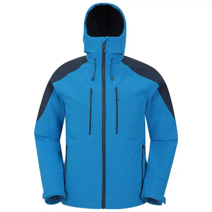 Veste Softshell Homme Imperméable Coupe-Vent Légère et Écologique à Séchage Rapide avec Fermeture Éclair – Service OEM - Product Image 1
