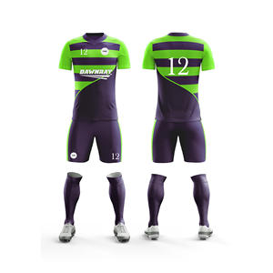 Uniforme de Fútbol Sublimado para Hombre y Jóvenes |   Tallas para Hombre, Mujer y Jóvenes |   Ropa Deportiva Ligera de Secado Rápido al por Mayor - Product Image 4