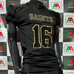 Maillot de football américain personnalisé maillot de fan équipe marchandise sublimation matériel tissu sergé respirant fabricant grande taille - Product Image 1