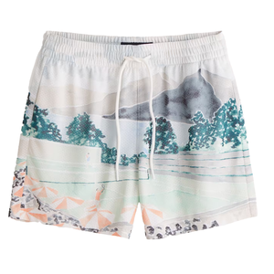 Short de sport en maille imprimé pour homme, personnalisé avec Logo par Sublimation - Product Image 3