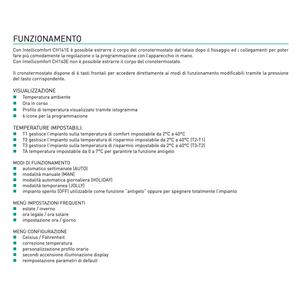 Fantini Cosmi CH141E Cronotermostato Settimanale Integrato per Sistemi HVAC - Product Image 6