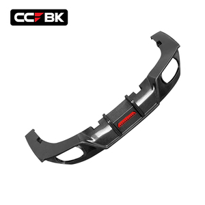 Pour <span class=keywords><strong>BMW</strong></span> <span class=keywords><strong>Z4</strong></span> G29 2018-2026 – Diffuseur de pare-chocs arrière inférieur en fibre de carbone sèche avec éclairage de frein LED et protections latérales - Product Image 2