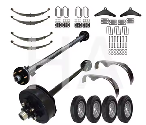 Kit <span class=keywords><strong>de</strong></span> ejes <span class=keywords><strong>de</strong></span> remolque <span class=keywords><strong>de</strong></span> resorte personalizado <span class=keywords><strong>de</strong></span> fábrica, ejes <span class=keywords><strong>de</strong></span> remolque <span class=keywords><strong>de</strong></span> freno eléctrico/loco con llanta y neumático 2000lb-8000lb - Product Image 1