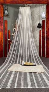 ผ้าส่าหรีงานปักเลื่อมตาข่ายพร้อมเสื้อเบลาส์แบบพิเศษสำหรับนักออกแบบ - Product Image 5