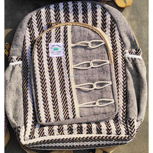 Bolsa de cáñamo de alta calidad, bolsa de cáñamo puro 100% ecológica, bolsa de mano de cáñamo, mochila de uso diario de mayorista indio - Product Image 4