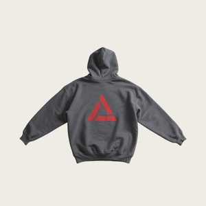 Personalizado de algodón de gran tamaño Boxy sudaderas con capucha para los hombres logotipo personalizado impreso Drop Shoulder Pullover Sudadera con capucha de tela OEM - Product Image 1