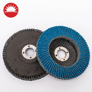 Vente directe d'usine Meuleuse d'angle Utiliser des disques <span class=keywords><strong>à</strong></span> lamelles en zircone 125 mm 40 grains pour le polissage des métaux - Product Image 4