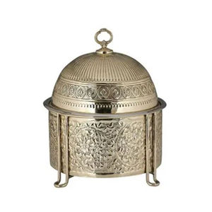 Chauffe-plats Chauffe-plats Restaurant Buffet Chauffe-plats en métal de grande taille pour mariage et tous les événements Serveur de nourriture - Product Image 2