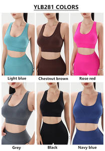 Soutiens-gorge de sport pour femmes personnalisés à la vente chaude avec un logo de style simple - Product Image 2