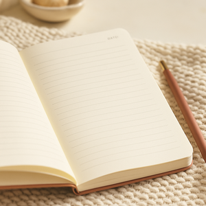 LABON エターナルパスジャーナル プレミアムハードカバーノート デボス加工迷路デザイン 金箔ライン 反省ノート用 - Product Image 5