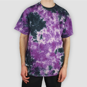 Oversized Custom Logo Men's Clothing <b>Tie</b> Dyed T-Shirt Premium 100% Cotton Pullover Blank Design Plus Size <b>Tie</b> Dyed T-Shirt - Product Image 4