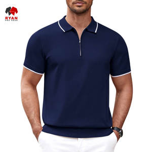 Chemises polo personnalisées Ryan Pro Gear pour hommes avec logo personnalisé, tissu respirant, haute qualité, design ODM - Product Image 6