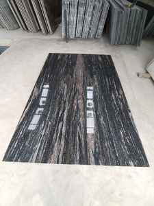 Dalle de pierre naturelle bleue de l'Himalaya de conception moderne grande forme polie extérieure - Product Image 2