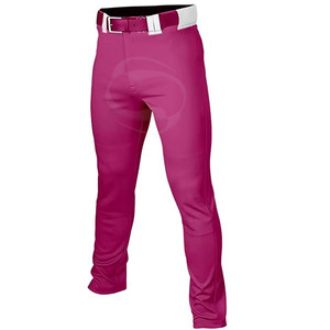 Pantalones de béisbol de color personalizado de calidad superior para hombres y mujeres Diseño en blanco de línea a rayas para la venta - Product Image 3