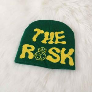 หมวกไหมพรมมีตัวอักษรสำหรับเดินทางกลางแจ้งใช้ในชีวิตประจำวันหมวกถักโลโก้ออกแบบได้ตามต้องการสำหรับฤดูหนาว - Product Image 6