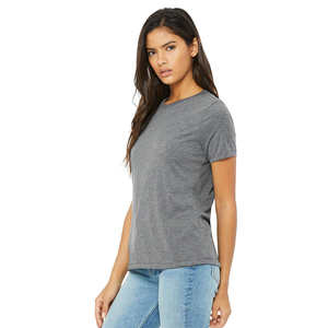 T-shirts courts pour femmes de haute qualité, coupe ample, col rond uni, décontractés, pour le yoga, pour l'été - Product Image 5