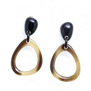 Pendientes de Cuerno de Búfalo Natural Hechos a Mano, Estilo Moderno, Ecológicos, de Alta Calidad, de Origen Ético, para Bodas - Product Image 6