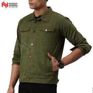 Chaqueta vaquera para hombre superventas 100% algodón transpirable y de alta calidad para invierno para adultos - Product Image 2