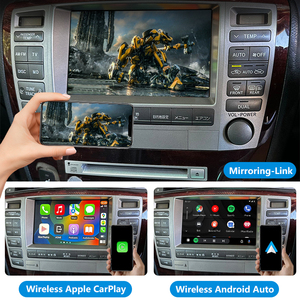 Vương miện Majesta uzs186 tự động thiết bị điện tử không dây Apple Carplay giải mã Hộp Android tự động tích hợp bộ dụng cụ cho TOYOTA xe chơi - Product Image 5