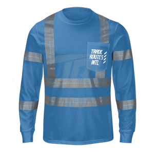 Bulk Wholesale B2B Supply of Forestry Workwear Set Polyester <b>Overall</b> Bib Button-up Shirt Crew Neck Reflective Safety for Workers - Product Image 2