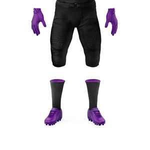 Ventes en gros d'uniformes de football américain pour hommes adultes, ensemble personnalisé, respirant, 100% polyester, jersey à séchage rapide, sublimation complète - Product Image 3