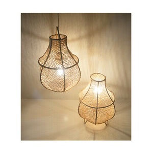 Indoor Natural <b>Bamboo</b> Rattan Handmade Wicker Chandelier Pendant Traditional Style High Quality Villa Energy Saving - Product Image 6
