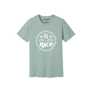 T-shirt 100% coton avec des thèmes de gentillesse Imprimer Style décontracté 12 Options de couleur 160-180 Placement de conception personnalisable GSM lourd - Product Image 1