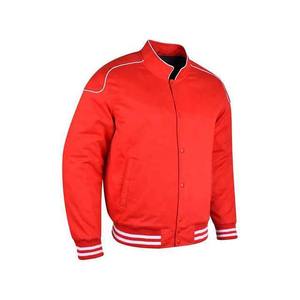 Veste de baseball pour hommes de style rue populaire en vente de gros Bomber de laine personnalisée impression 3D par sublimation matériau satiné personnalisable OEM hiver - Product Image 4