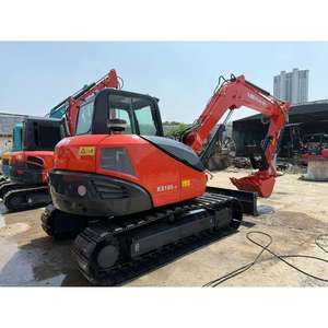 รถขุดตีนตะขาบ/ล้อ รุ่น KX185 8 ตัน มือสองจากญี่ปุ่น แรงบิดสูง รับประกัน 5 ปี - Product Image 1