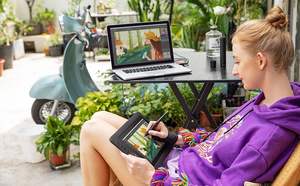 Artist12 Pro Graphic <b>Tablet</b> with 8192 Pressure Levels 5080LPI Pen Resolution 200RPS Report Rate - Product Image 4