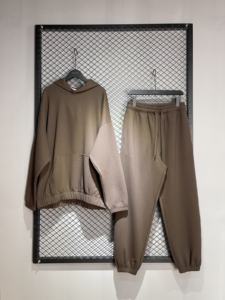 Fábrica al por mayor Waffle alta calidad gota hombro pulóver Sudadera con capucha bordado impresión Logo personalizado sudaderas con capucha Sudadera con capucha - Product Image 4