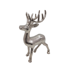 Diseño antiguo aluminio Rein Deer Matt Black PC para Navidad Reno decorativo decoración del hogar hecho a mano personalizado - Product Image 4