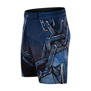 กางเกงขาสั้น MMA มีความทนทานสามารถปรับแต่งได้สินค้ามาใหม่สำหรับฝึกซ้อมซ้อมซ้อมและต่อสู้ - Product Image 3