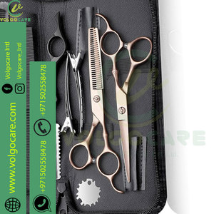 กรรไกรตัดผมสแตนเลสขนาด6.5นิ้ว J2มาใหม่2024พร้อมมีดโกน - Product Image 3