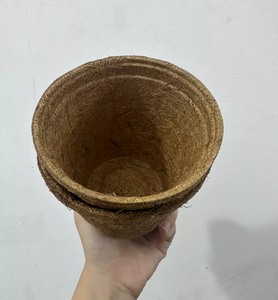 Pot en fibre de coco biodégradable, pot de plantation écologique pour semis, pépinière et jardinage // Mme Lily - Product Image 6