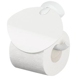 Porte-papier toilette Spirella « Lemon » en ABS et polypropylène blanc, 16,5 cm - Product Image 1