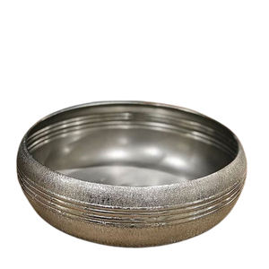 Wholesale Luxury Silver Plating Ceramic Bowl for Wedding <b>Parties</b> Eco-Friendly Japanese Kitchen <b>Food</b> Storage with Fruit Decor - Product Image 1