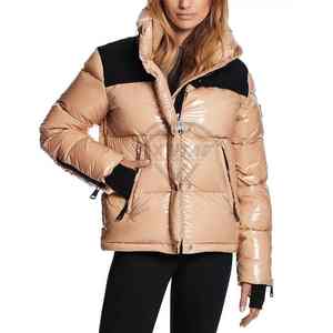 Chaquetas Acolchadas Brillantes para Mujer, Proveedor OEM, Abrigos Acolchados de Moda, Ropa de Abrigo Ligera para Invierno, Chaquetas Brillantes Personalizadas al por Mayor - Product Image 1